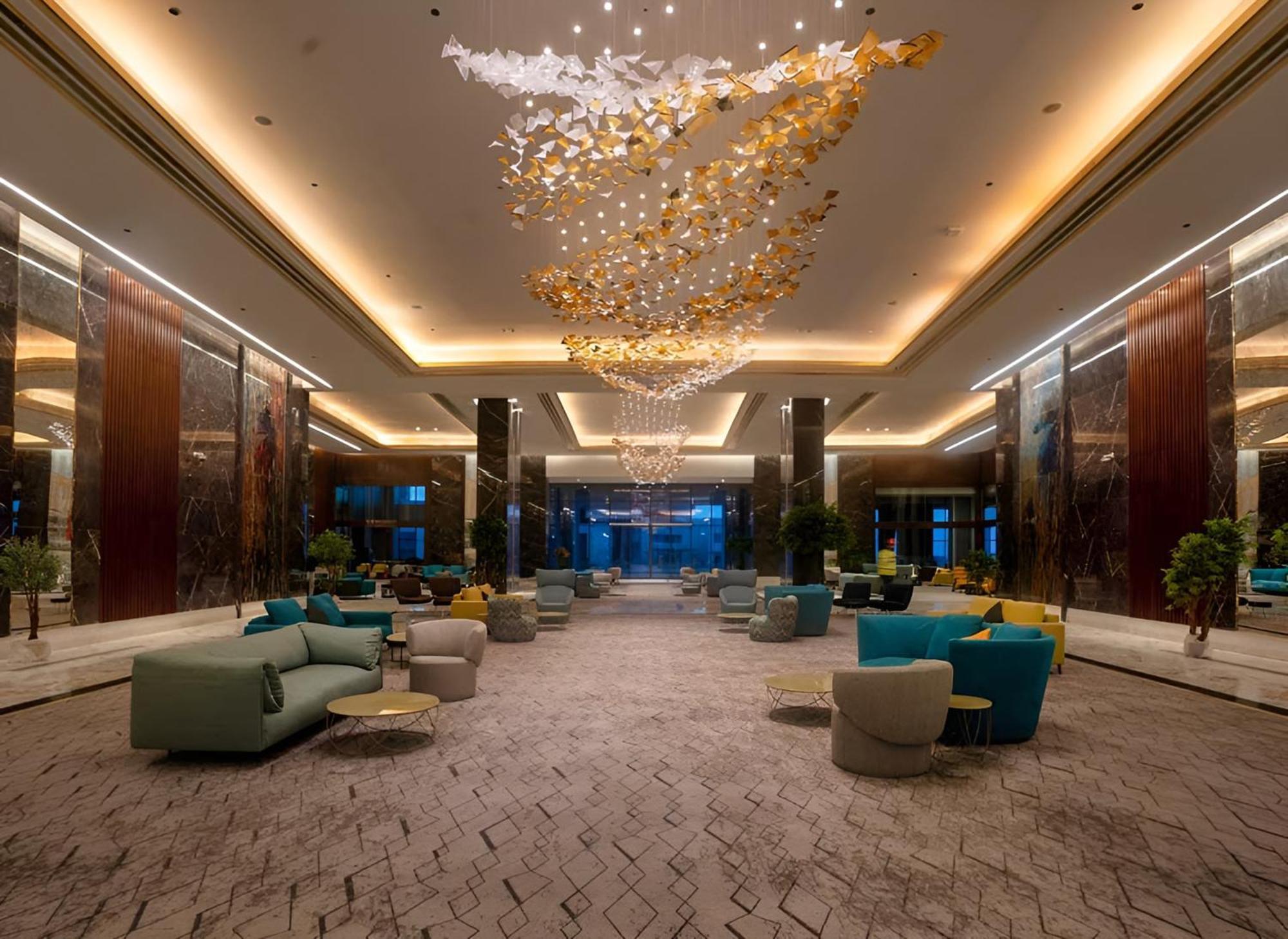 Rixos Premium Alamein El Alamein Extérieur photo The lobby of the hotel